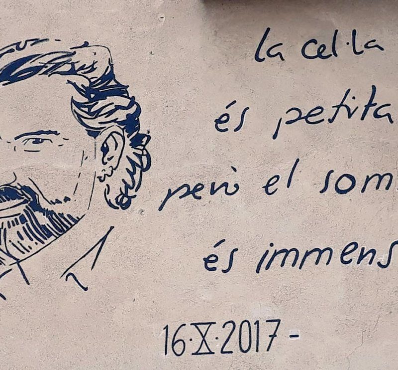 La cel·la és petita però el somni és immens